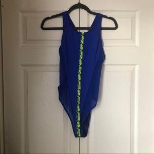 Blue Fashion Nova One Piece Swimsuit